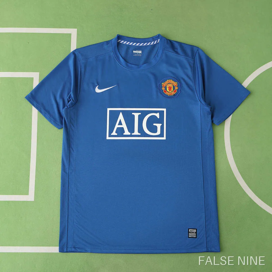 07/08 Manchester United F.C. third retro Fan version, photo 1