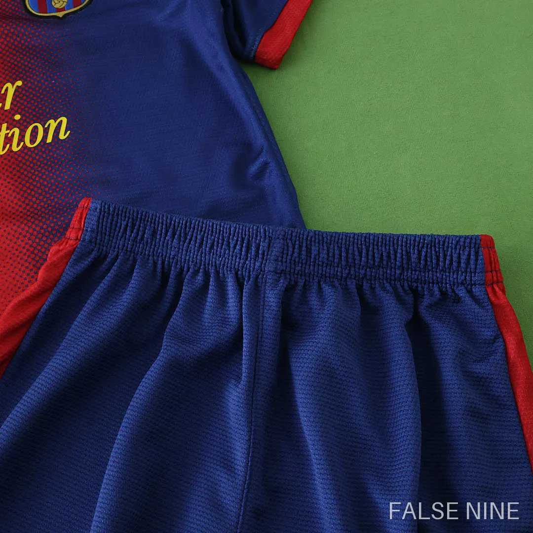 12/13 FC Barcelona / Barça home retro Kids kit, photo 13