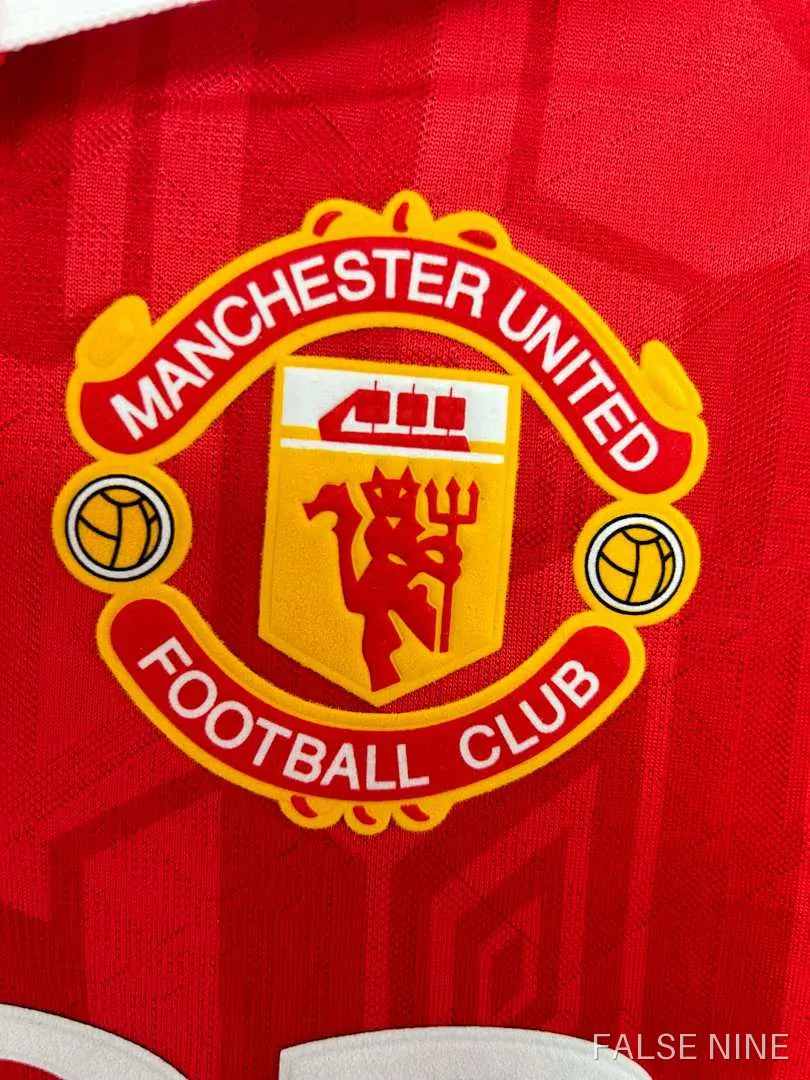 9294 Manchester United Home Lon Sleeves retro Fan version, photo 2