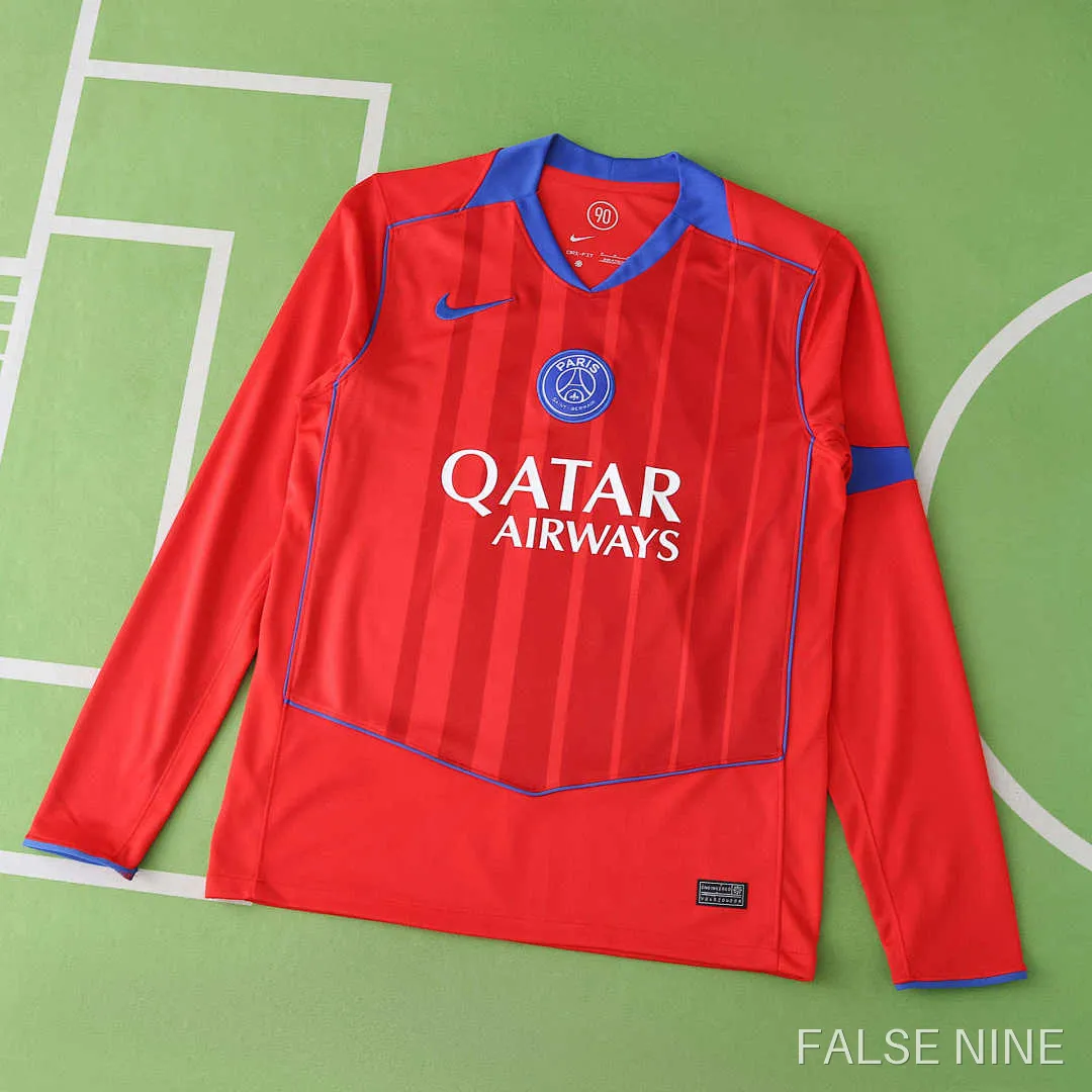 Paris Saint-Germain 25/26 Third Long Sleeve Fan Version Shirt, photo 1