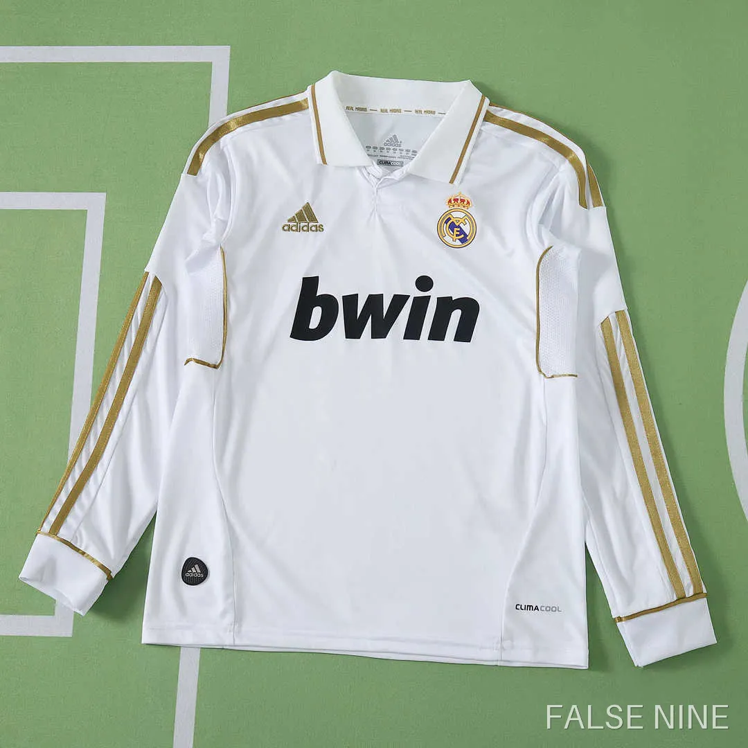 Real Madrid 11/12 Home Kit (Kids, Long Sleeve, Retro), photo 1