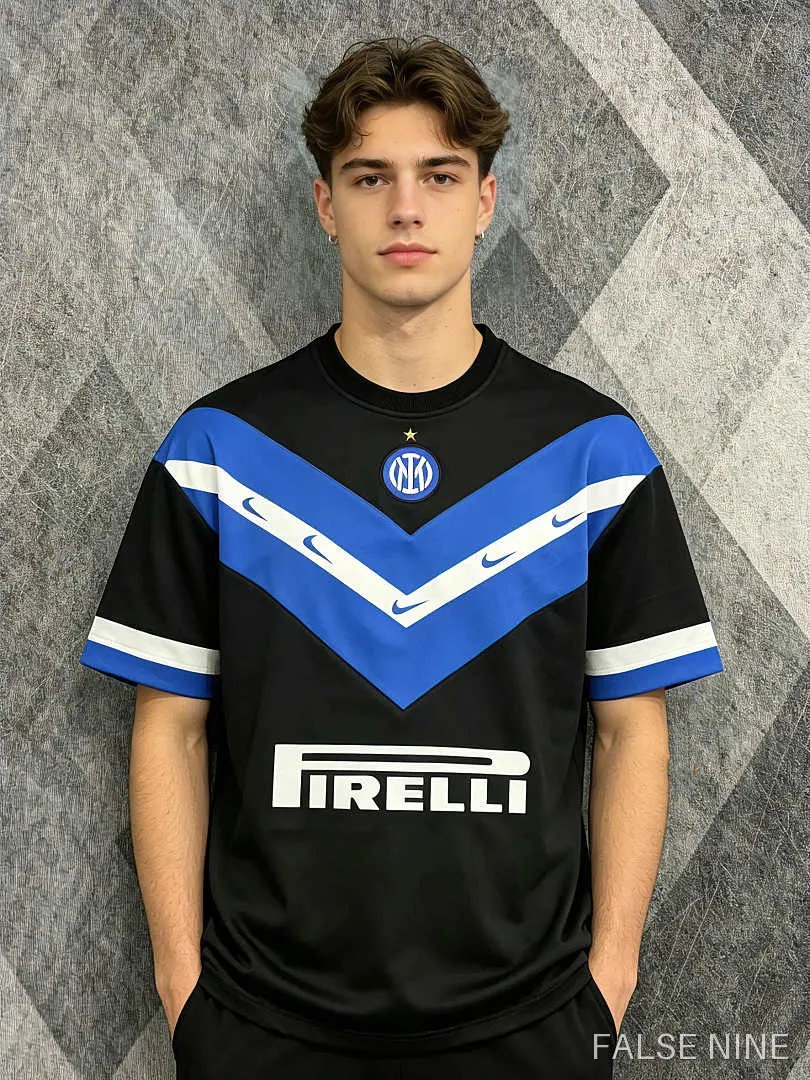 26/27 Internazionale Milano retro leisure T-shirt, photo 3