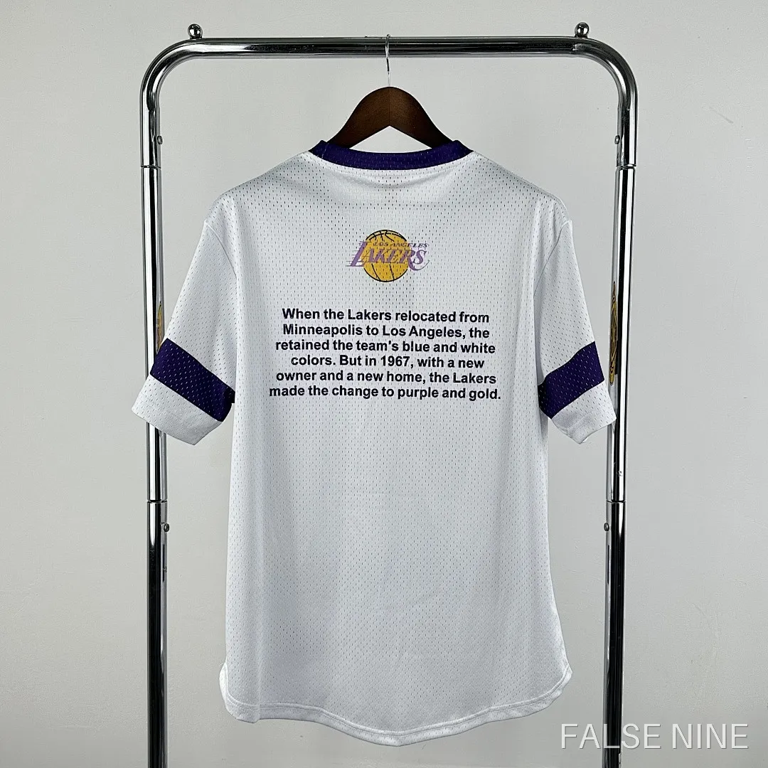 25/26 NBA L.A. Lakers Retro short sleeved shirt, photo 13