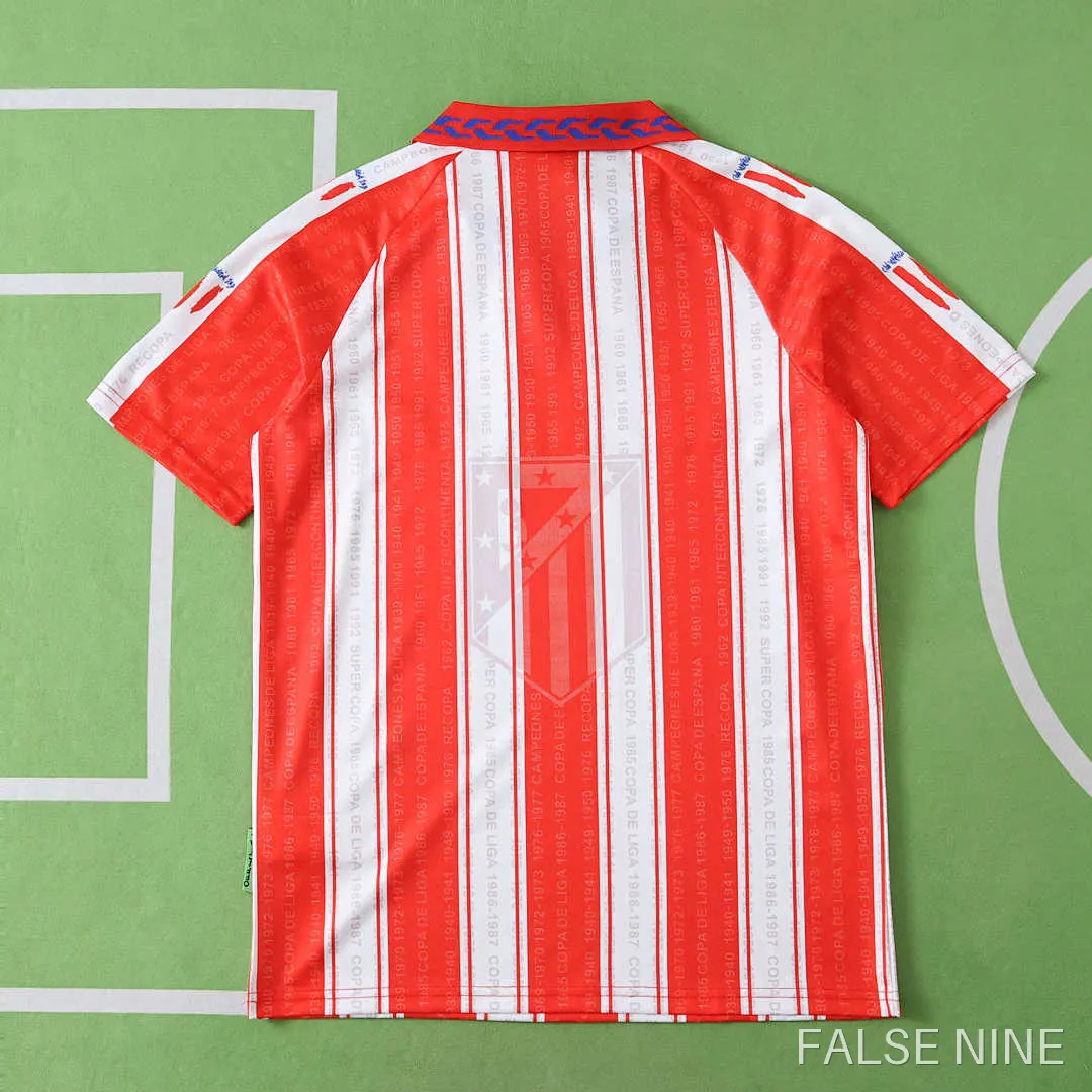 Atletico Madrid 1995-96 Home Retro Jersey (Fan Version), photo 25
