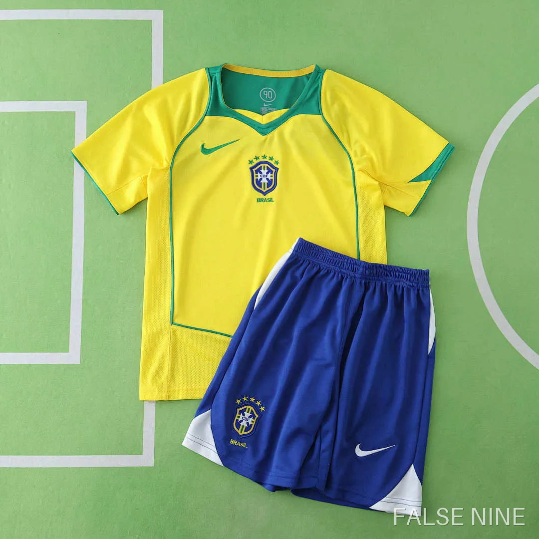 Brazil 2004 Home Kids Retro Kit, photo 9