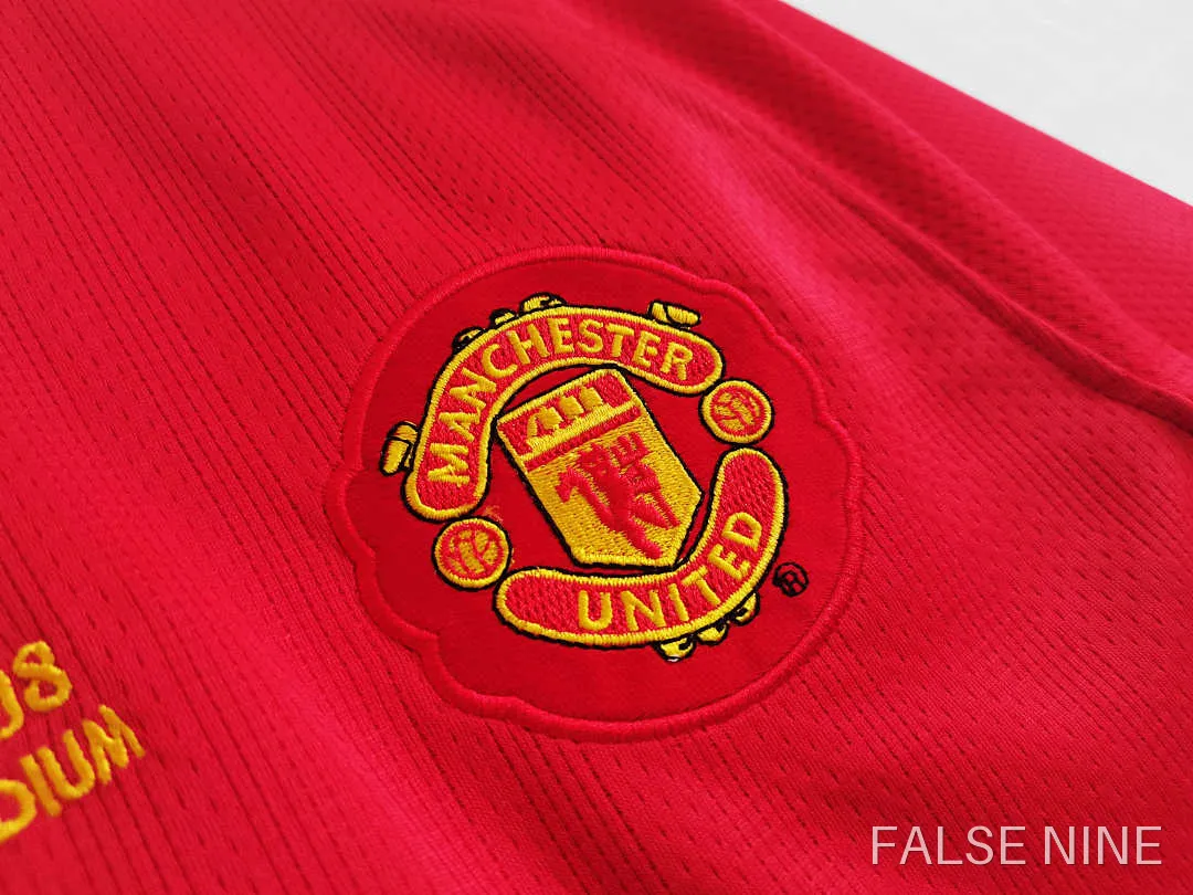 Manchester United 07/08 Home Long Sleeve Retro Jersey (Fan Version), photo 8