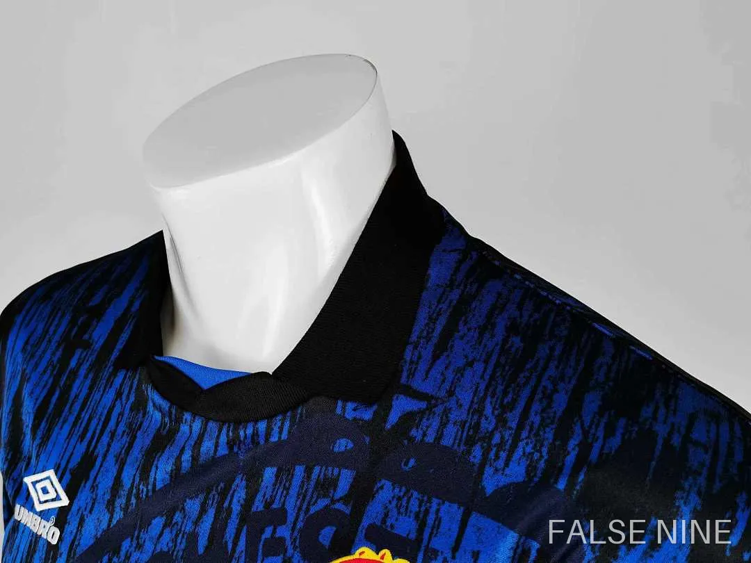 Manchester United 1992-93 Away Long Sleeve Retro Jersey (Fan Version), photo 11