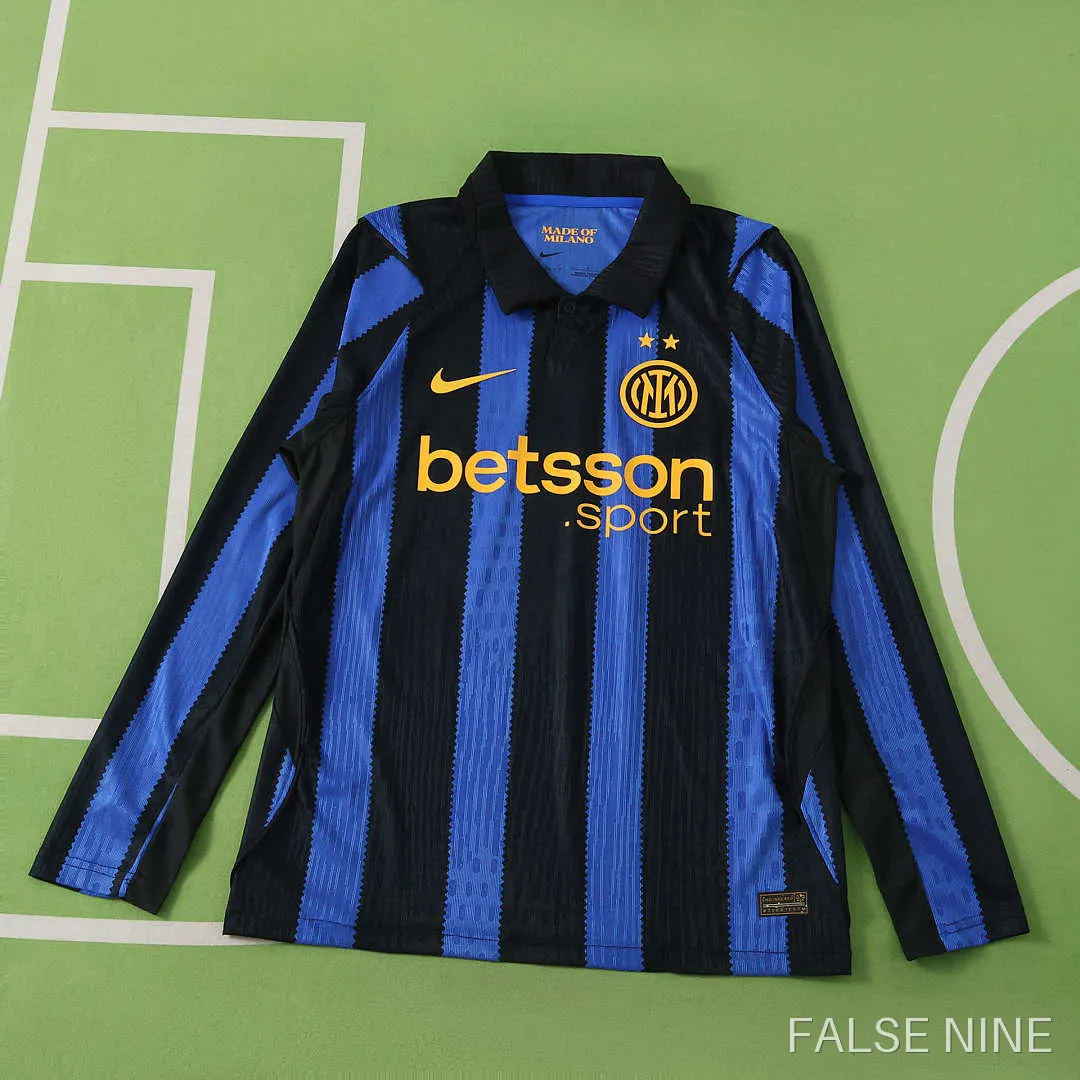 Inter Milan 26/27 Home Long Sleeve Shirt (Player Version), photo 1