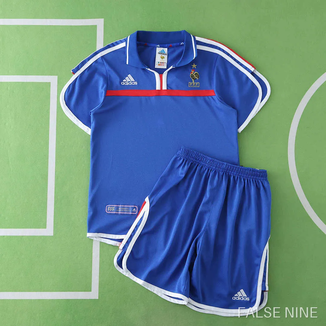 France 2000 Home Kids Retro Jersey, photo 9