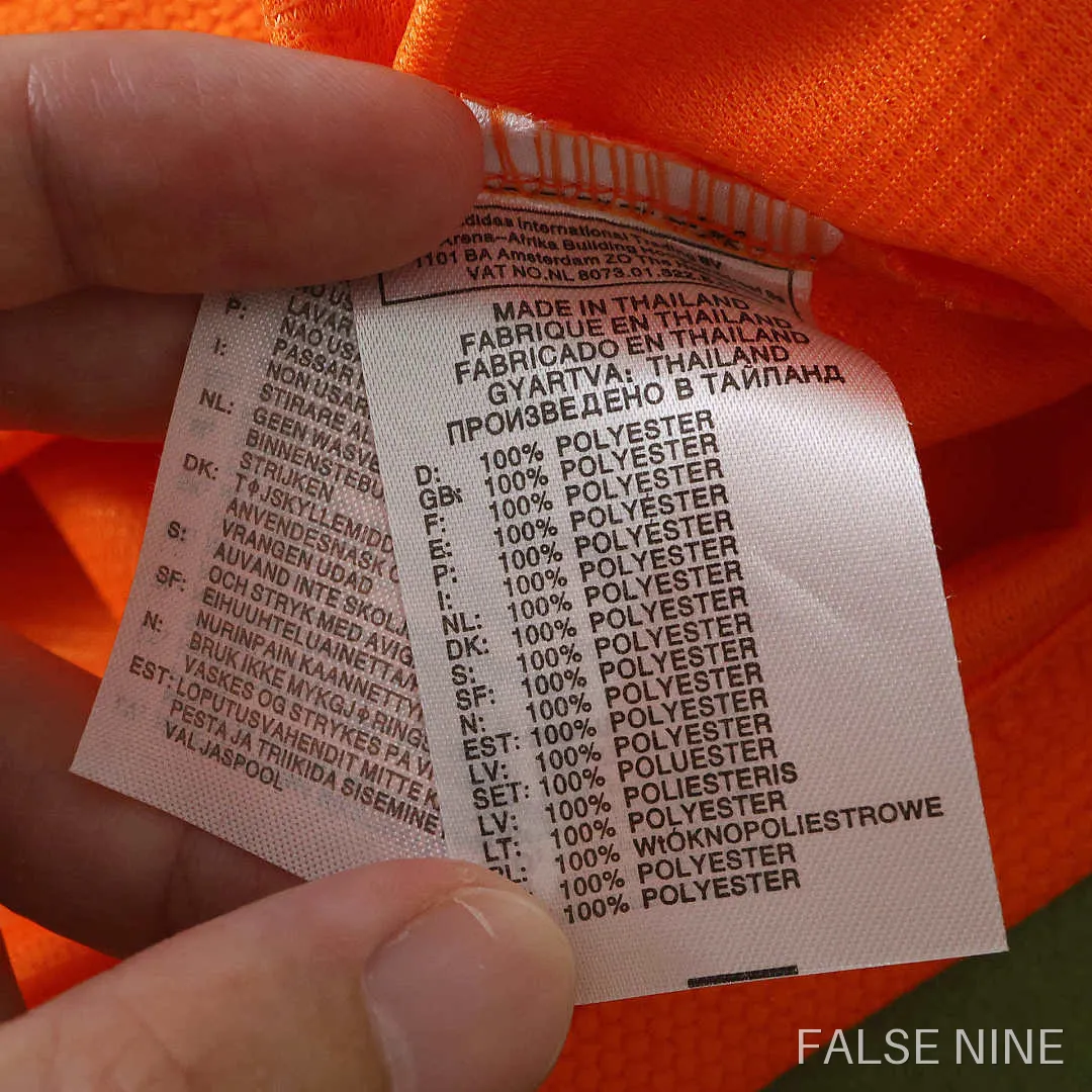 Netherlands 1980 Home Long Sleeve Retro Jersey (Fan Version), photo 7
