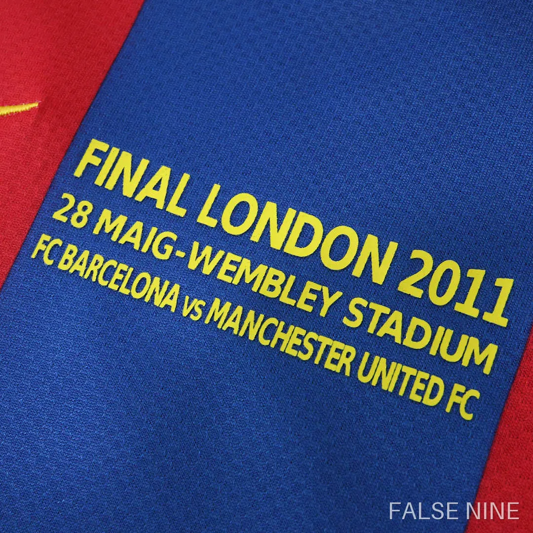 10/11 FC Barcelona / Barça home Long sleeved retro Fan version, photo 4