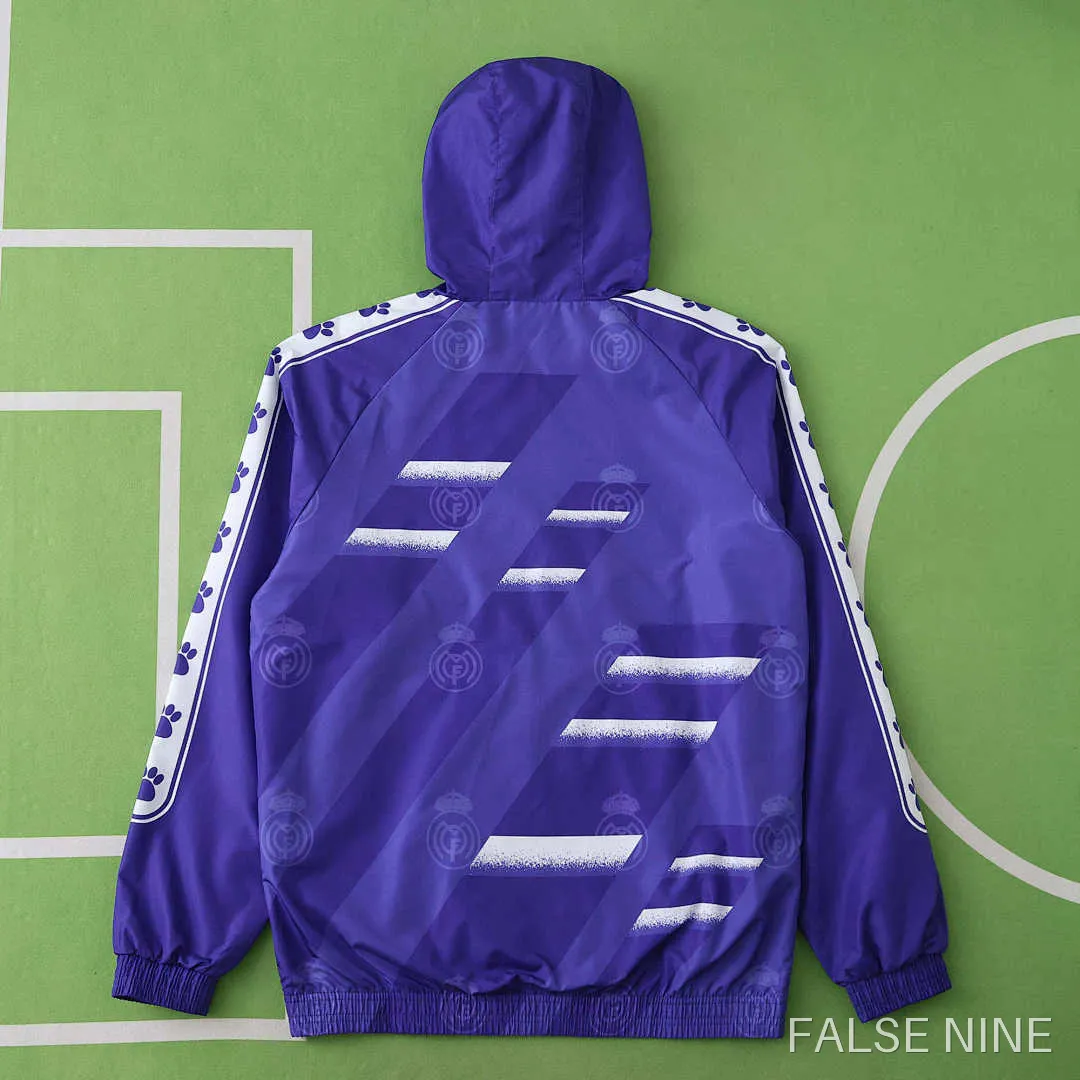 95/96 Real Madrid CF purple Hooded windbreak, photo 20