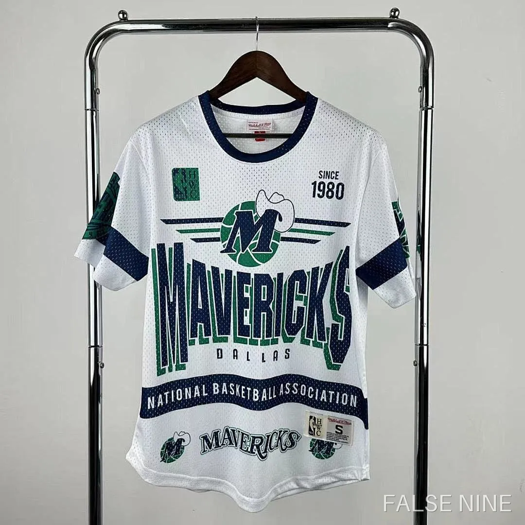 25/26 NBA Dallas Mavericks Retro short sleeved shirt, photo 1