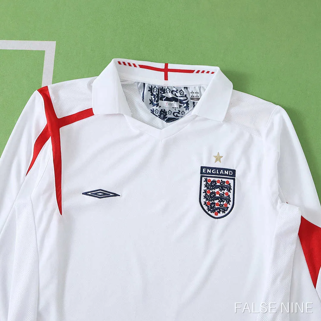 2006 England home retro Long sleeve Fan version, photo 2