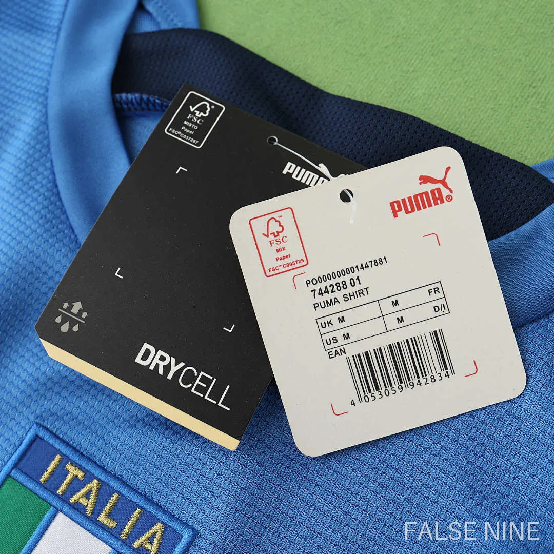 Italy 2006 Home Long Sleeve Retro Jersey (Fan Version), photo 8
