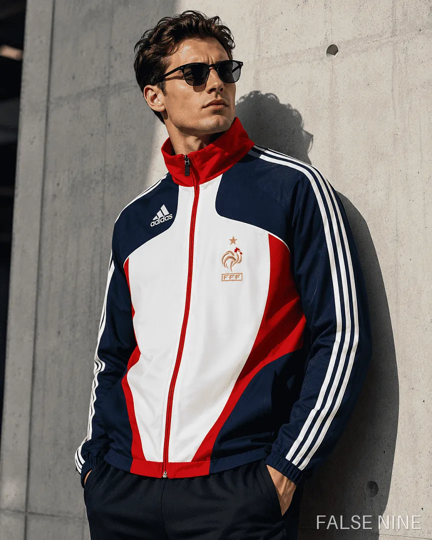 France 2008 Retro Windbreaker Jacket, photo 12