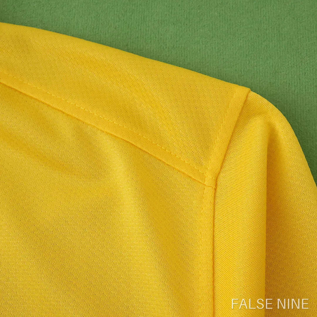 Brazil 2006 Home Long Sleeve Retro Jersey (Fan Version), photo 7
