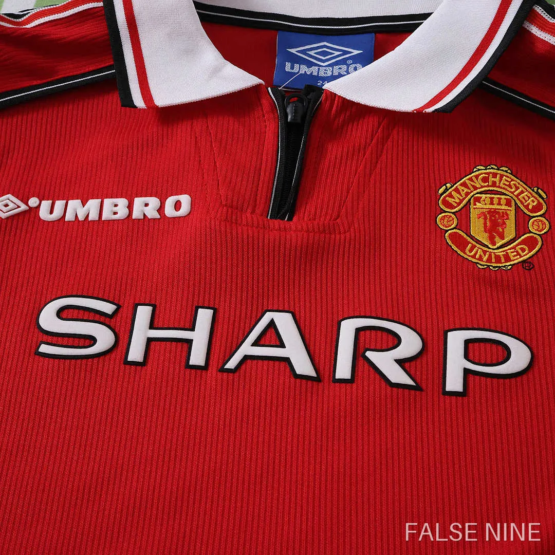 Manchester United 1998 Home Kit (Retro, Kids, Long Sleeve), photo 20