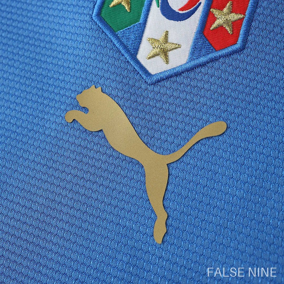 Italy 2006 Home Long Sleeve Retro Jersey (Fan Version), photo 6