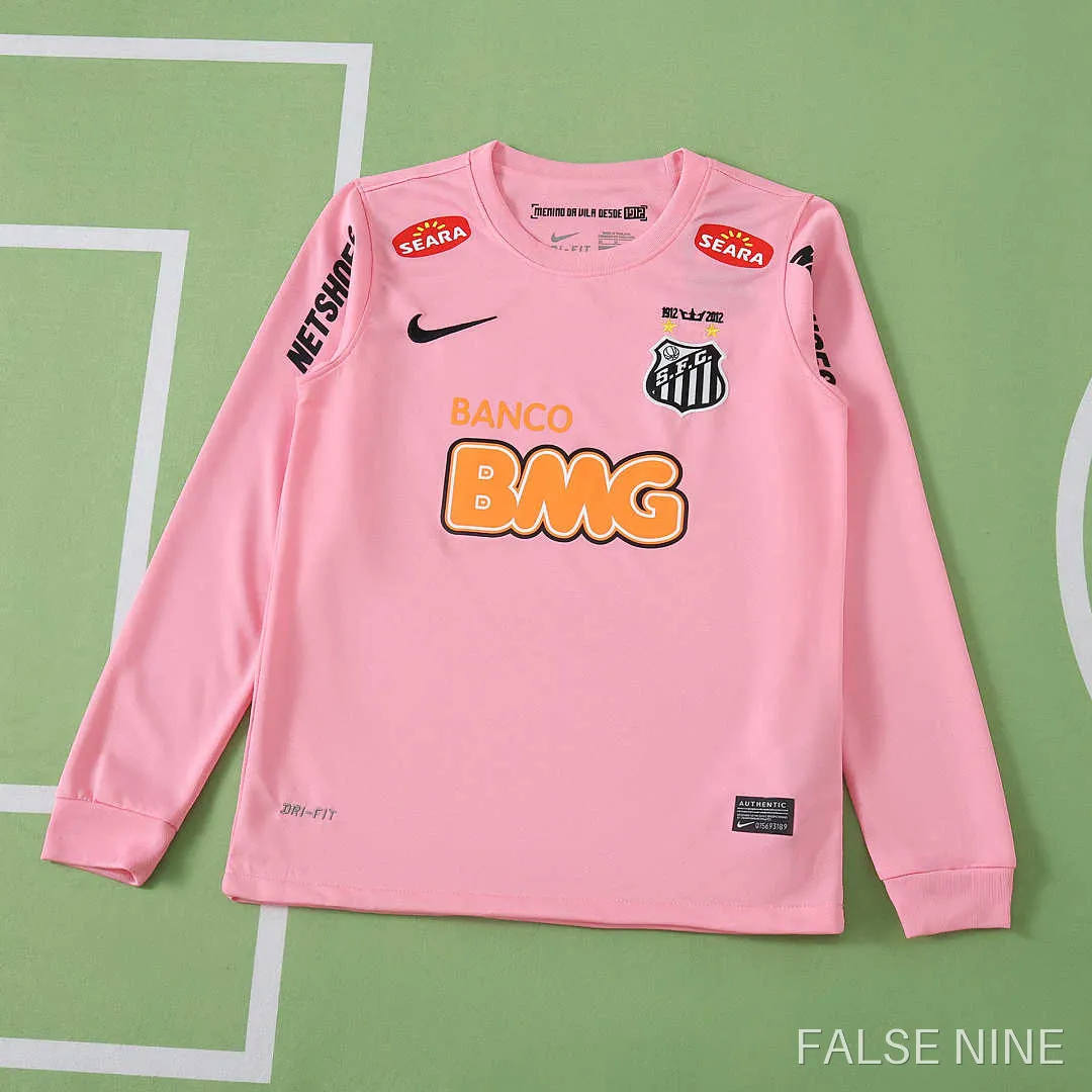 Santos FC 12/13 Away Kit (Kids, Long Sleeve, Retro), photo 1