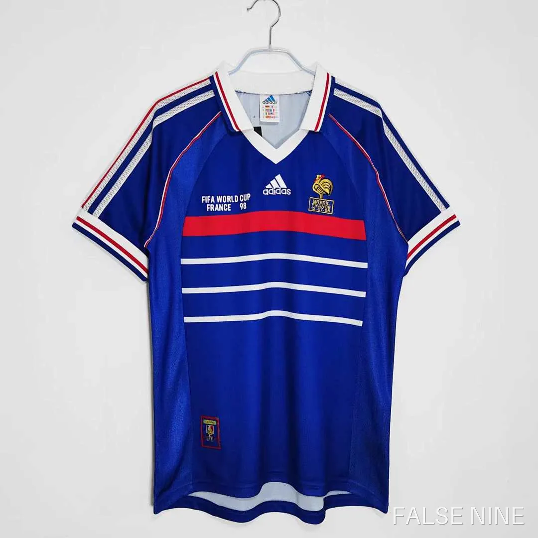 France 1998 Home Shirt (Retro Fan Version), photo 1