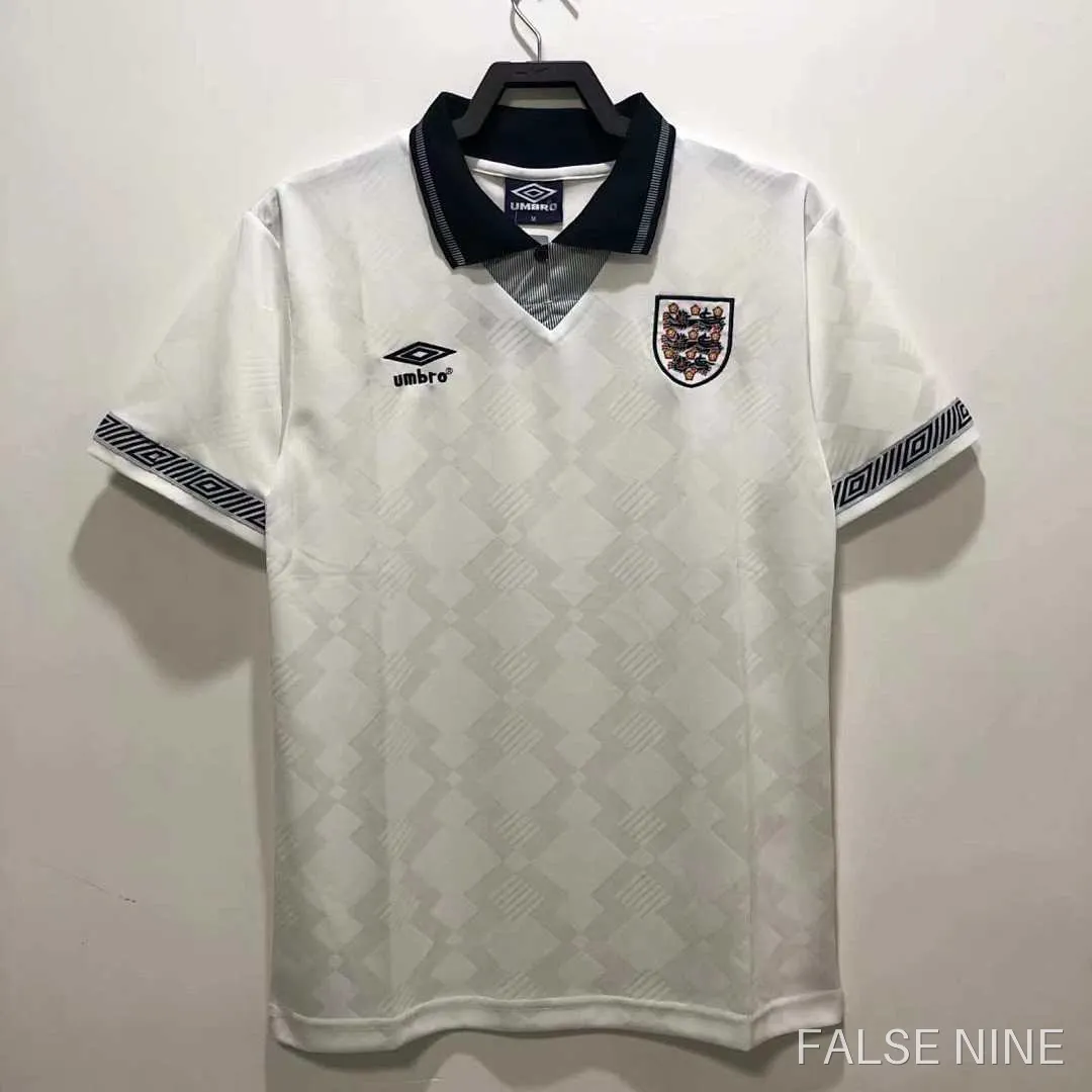 90 season England Home retro Fan version, photo 1