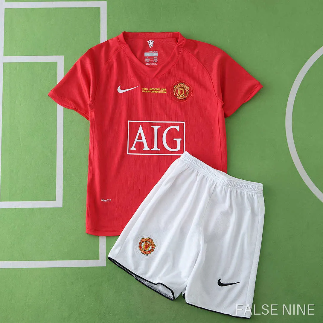 Manchester United 2007/08 Home Kids Retro Kit, photo 13