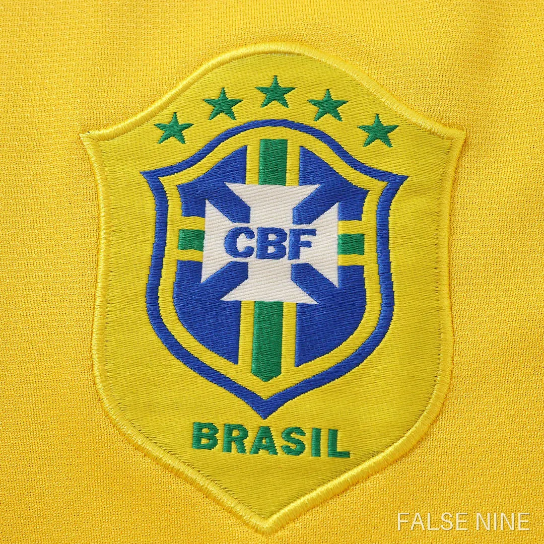 2006 Brazil home Long sleeved retro Fan version, photo 12