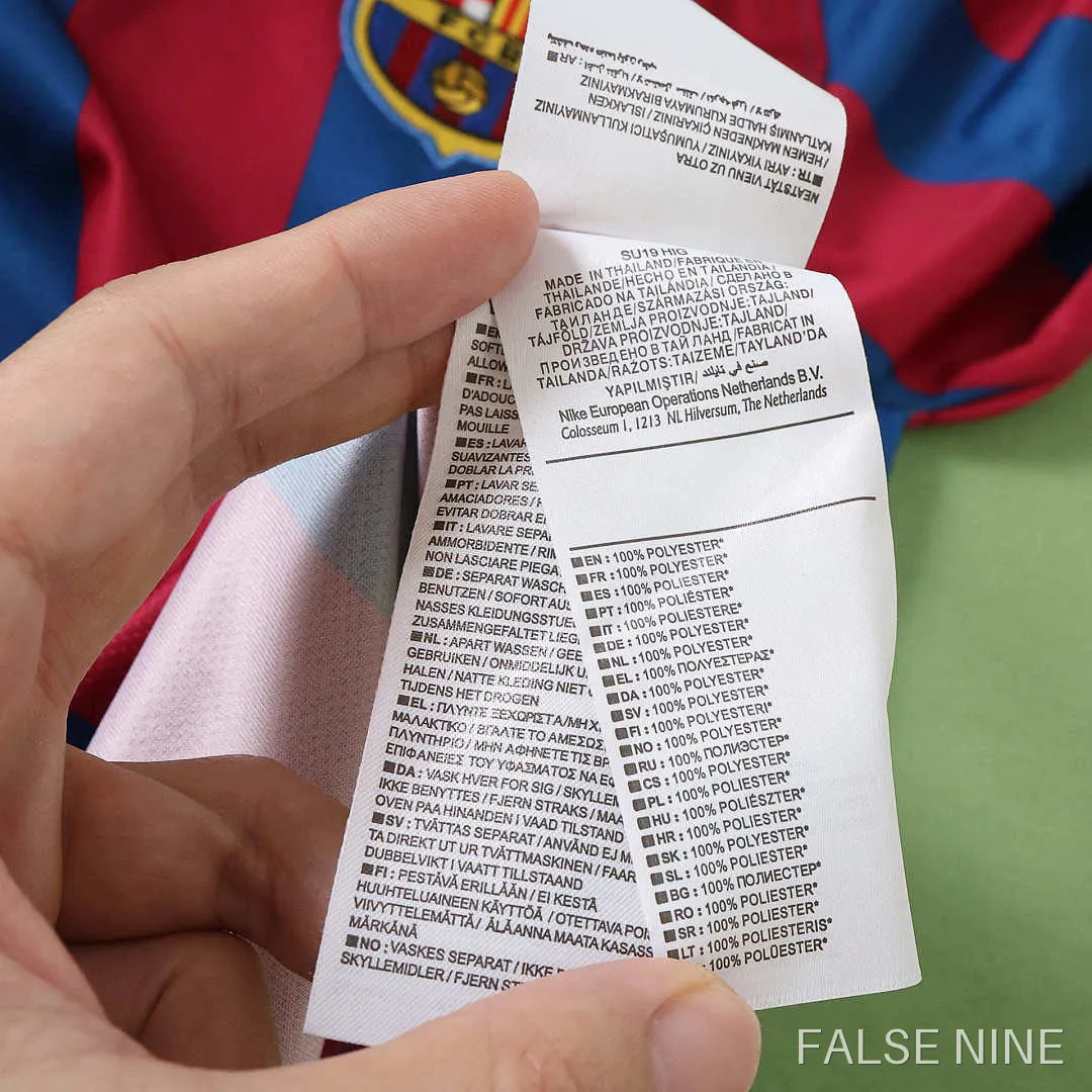 FC Barcelona 05/06 Home Kit (Kids, Long Sleeve, Retro), photo 19