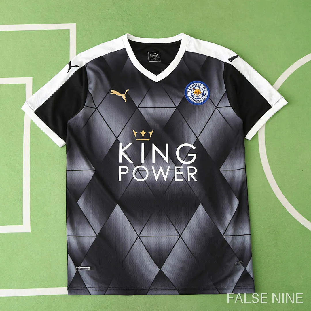 15/16 Leicester City F.C. away retro Fan version, photo 1