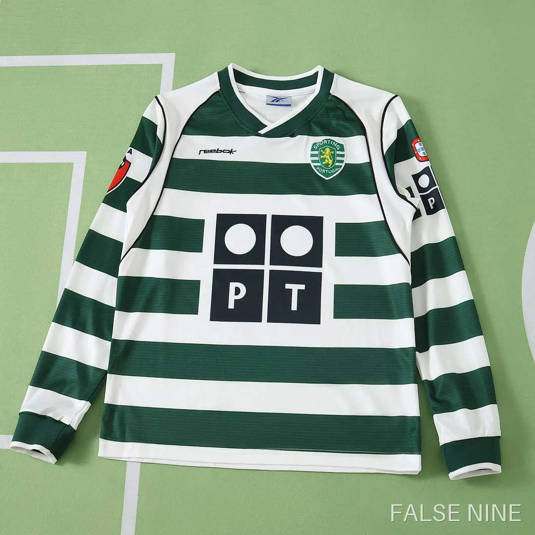 Sporting CP 2001-03 Home Kids Kit (Long Sleeve Retro), photo 1