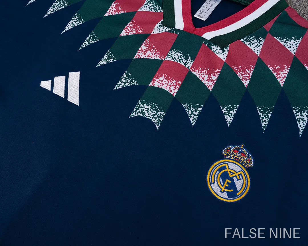 26/27 Real Madrid CF Training clothes suit Short sleeve retro Fan version, photo 11
