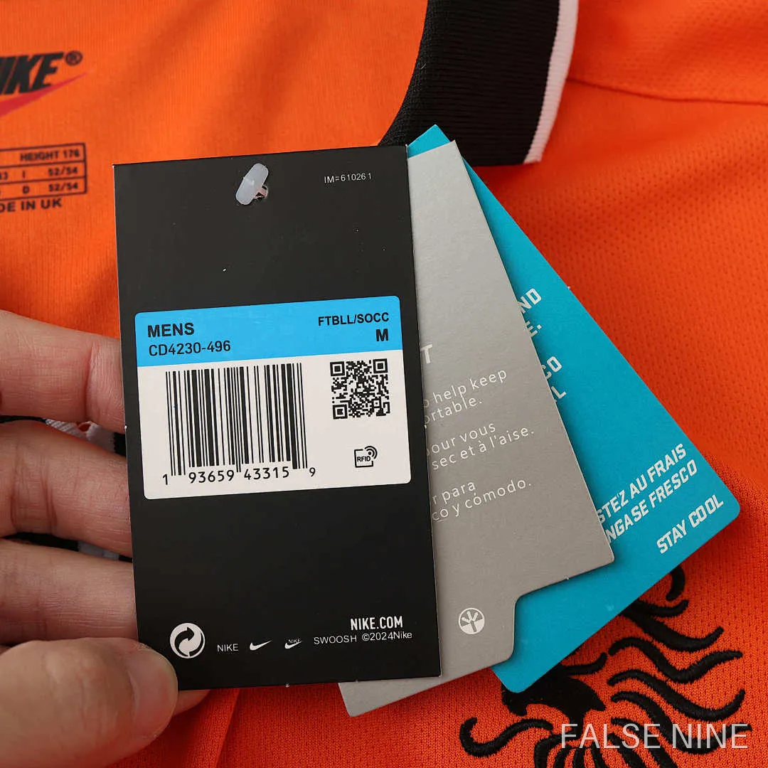 Netherlands 1998 Home Retro Jersey (Fan Version), photo 20