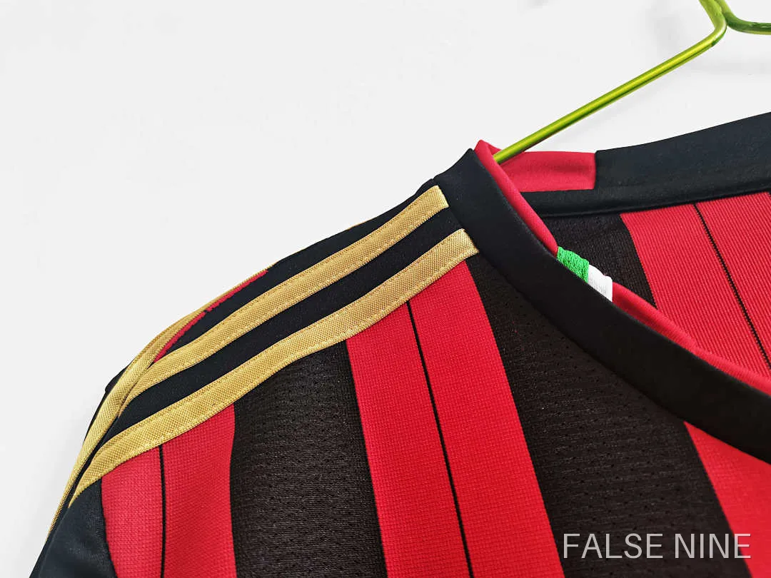 13/14 AC Milan home Retro Long sleeved Fan version, photo 2