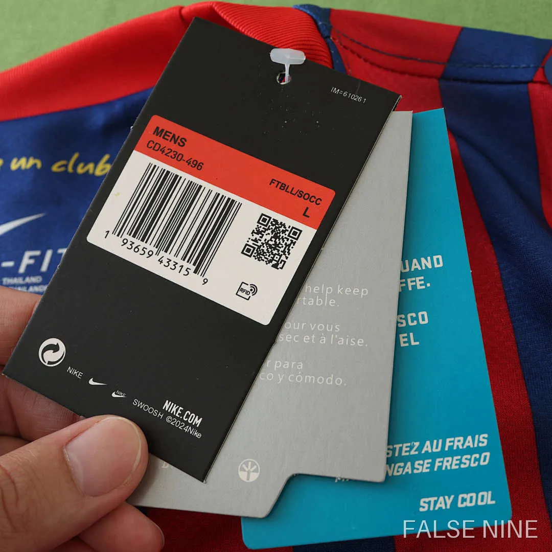 11/12 FC Barcelona / Barça home retro Player version, photo 21