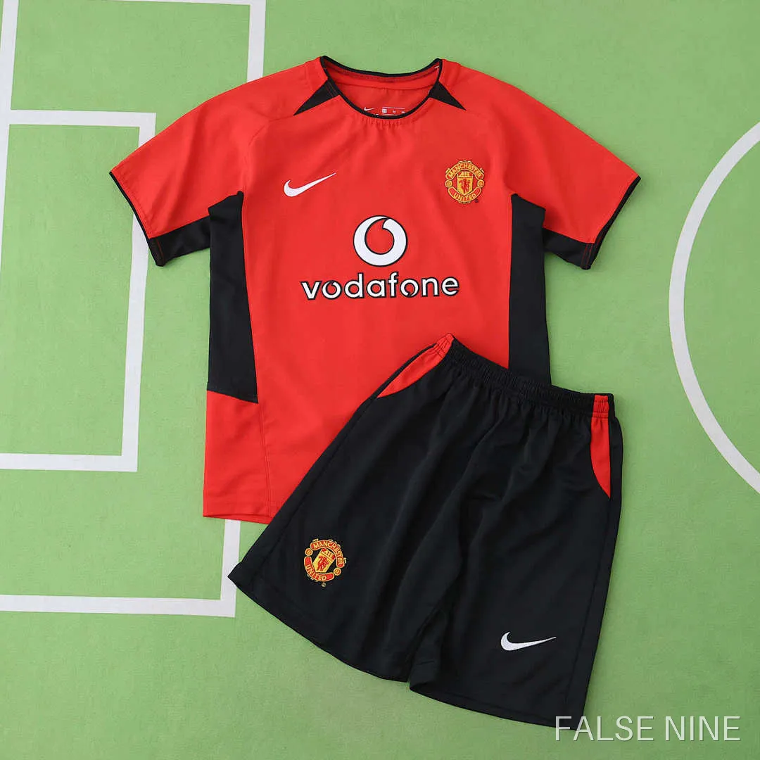 Manchester United 02/04 Home Kids Kit (Retro), photo 11
