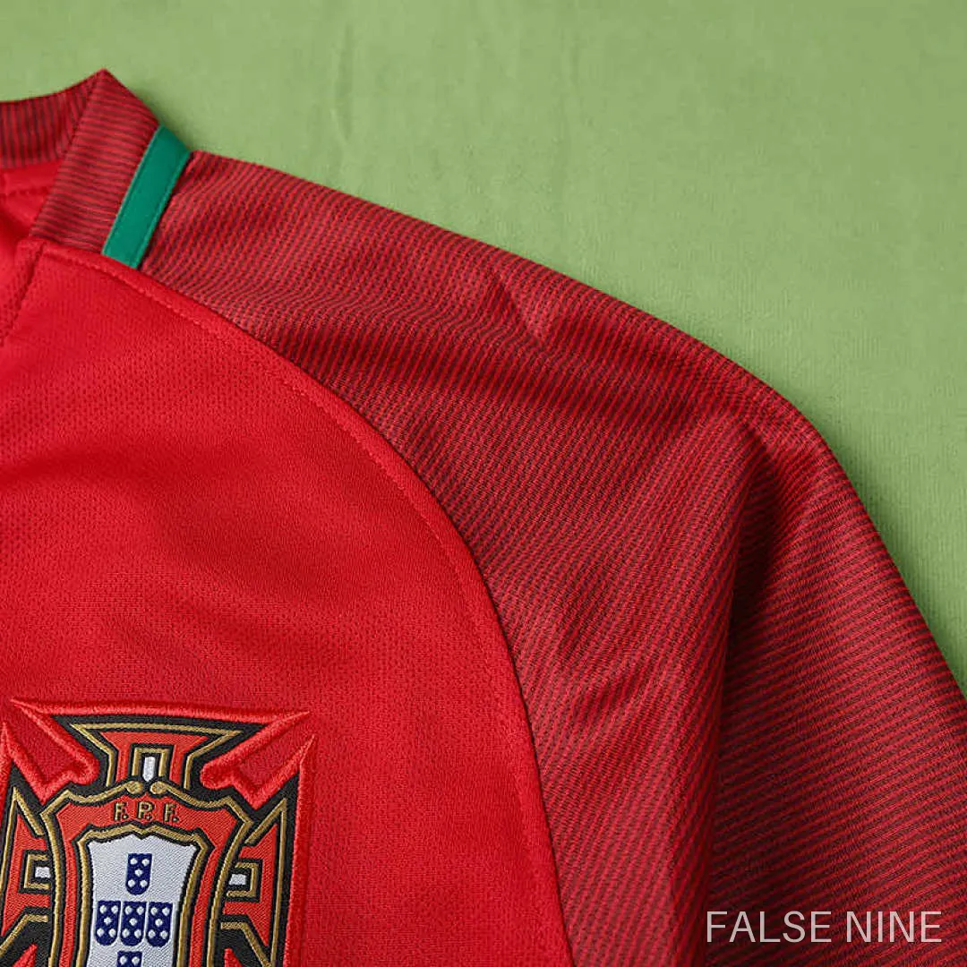 16 season Portugal home retro Long sleeve Fan version, photo 16