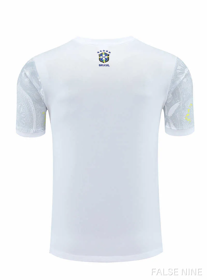 25/26 Brazil Jesus Training clothes suit Short sleeve Fan version, photo 12