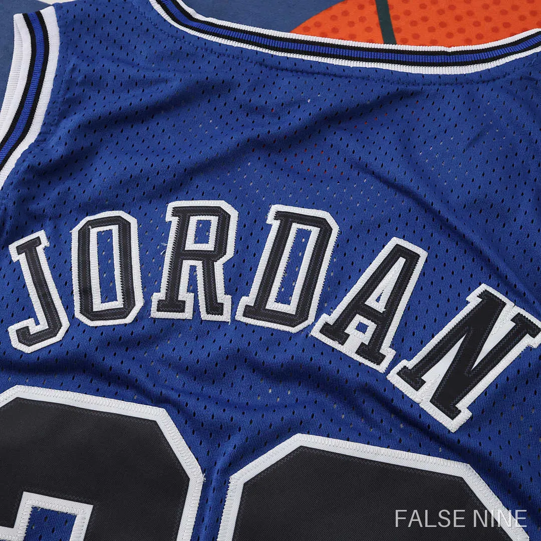 Chicago Bulls Retro Jersey 23 (Blue), photo 4