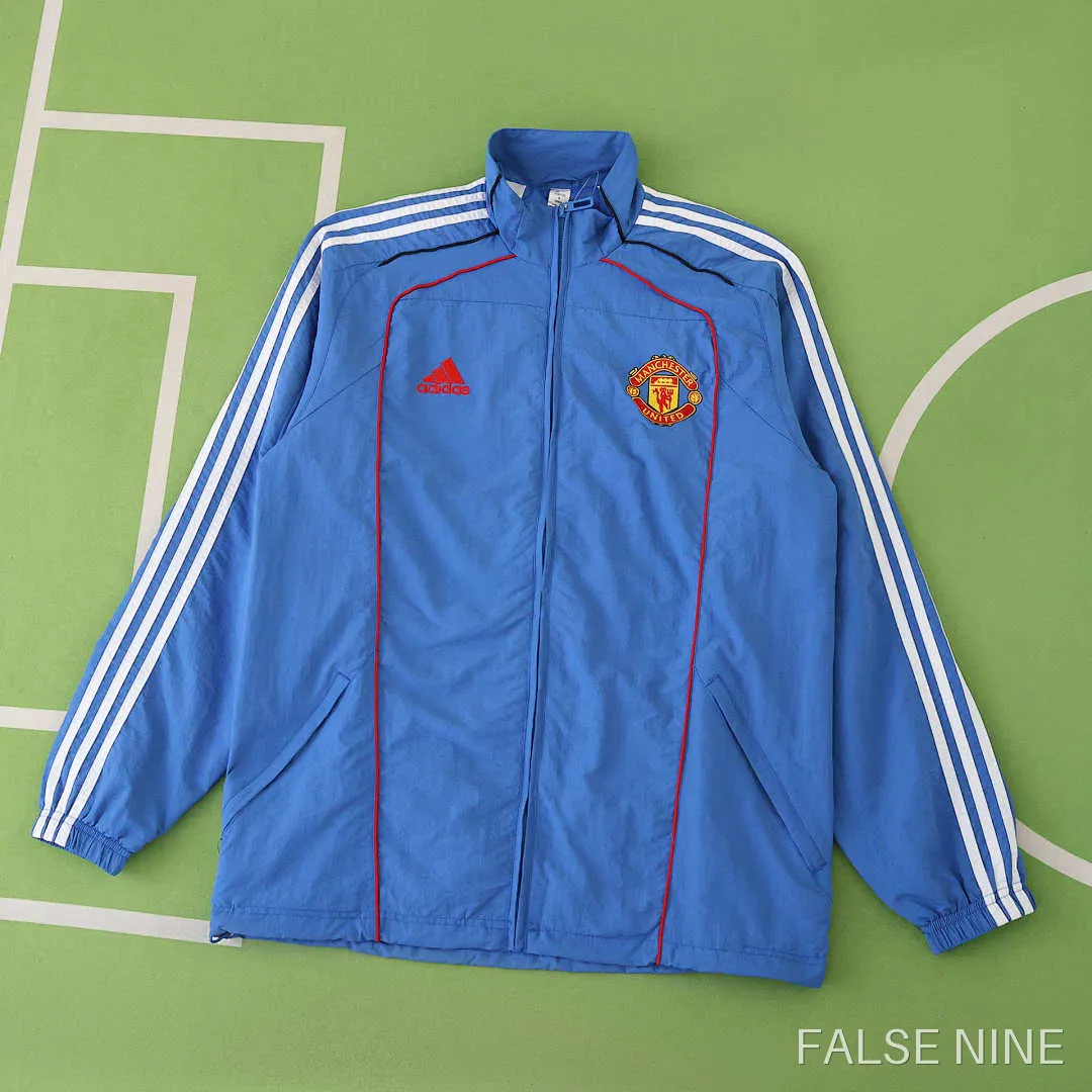 25/26 Manchester United F.C. black windbreaker, photo 1