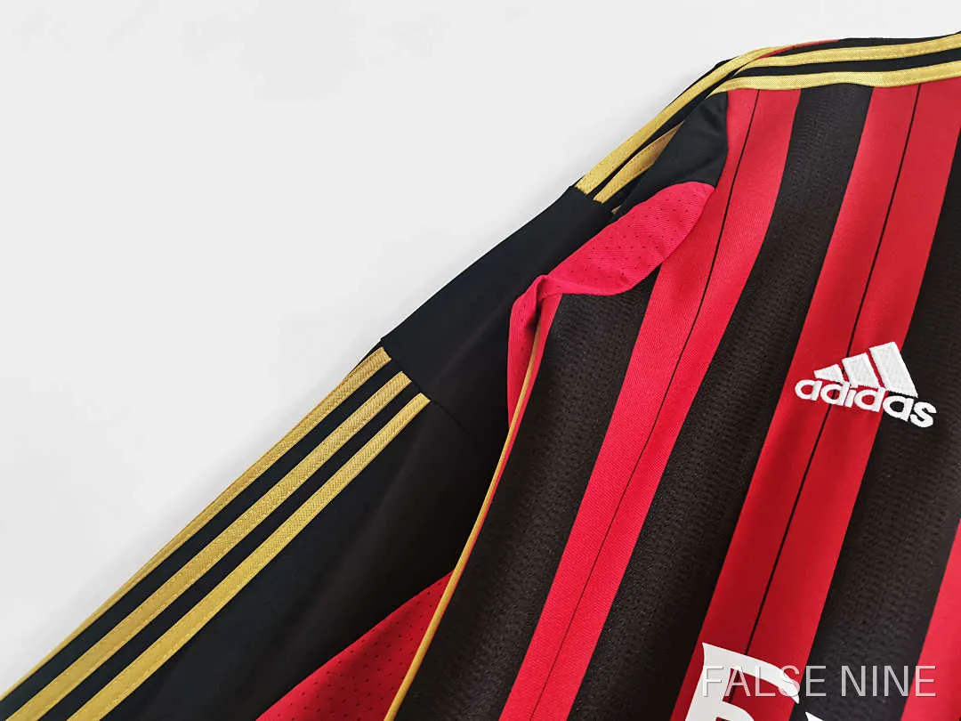 13/14 AC Milan home Retro Long sleeved Fan version, photo 4