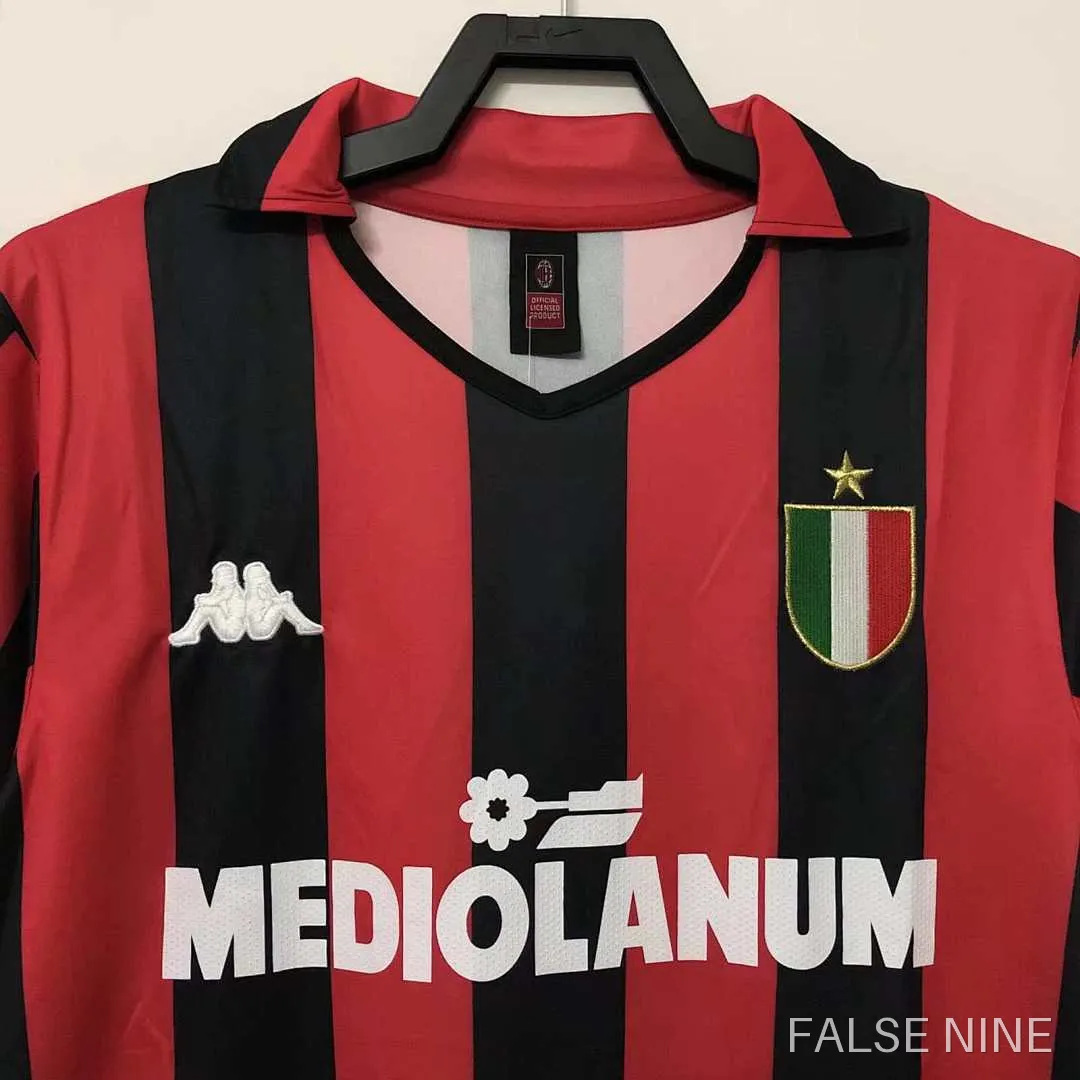 88/89 AC Milan Home retro Fan version, photo 4