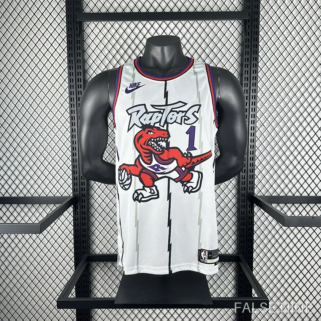 25/26 NBA Toronto Raptors retro white 1-McGRADY, photo 9