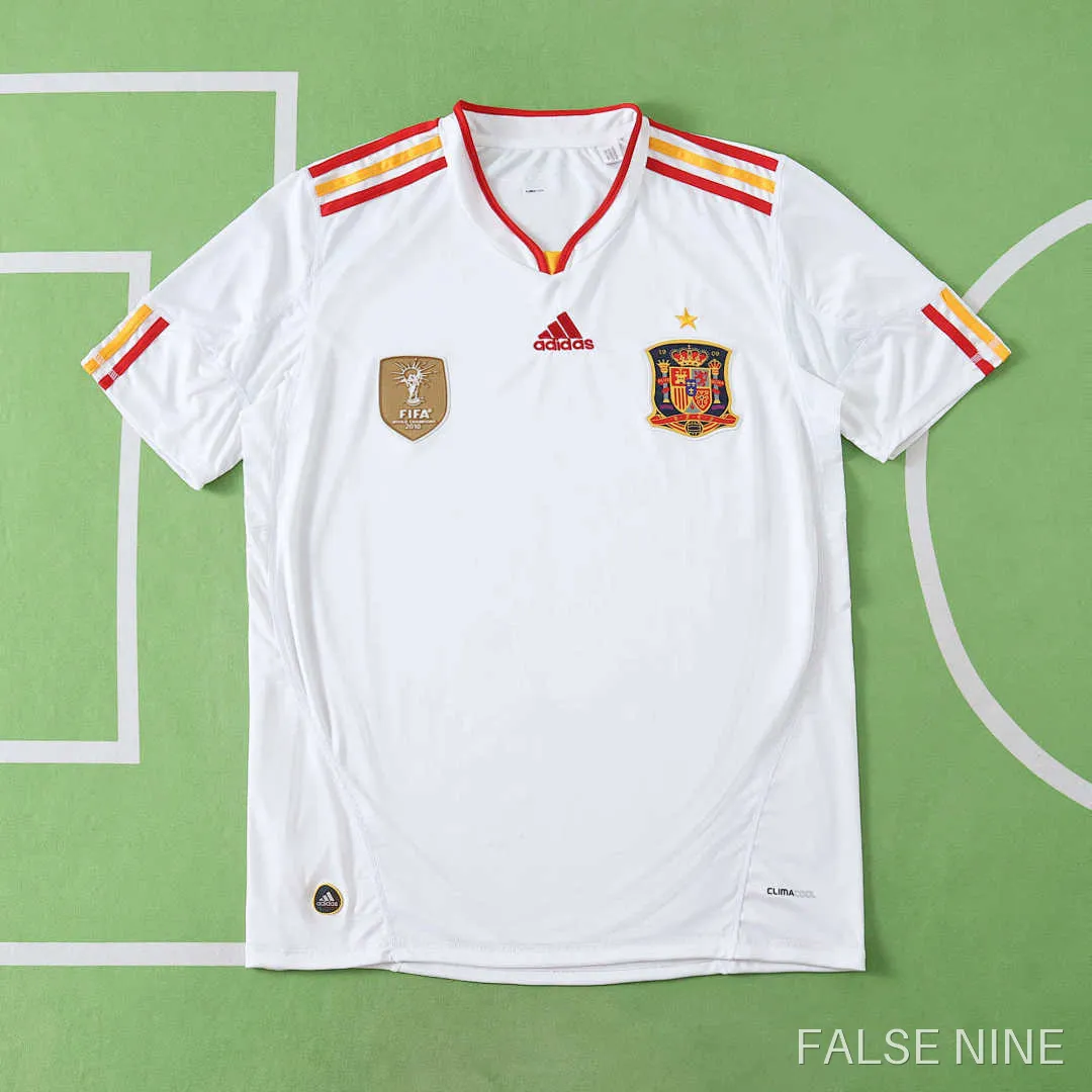2010 Spain away retro Fan version, photo 1