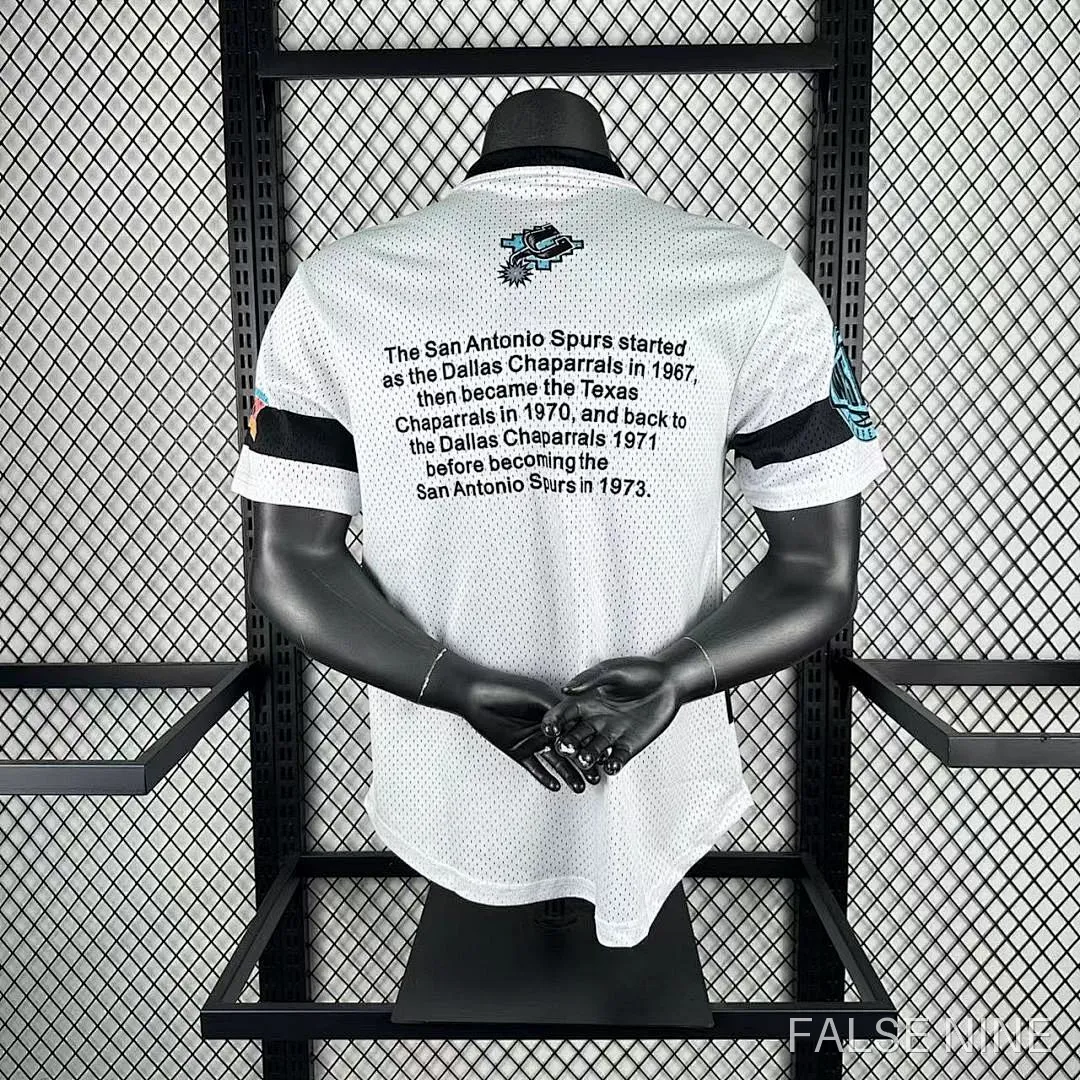 San Antonio Spurs 25-26 Retro Short Sleeved Shirt, photo 12