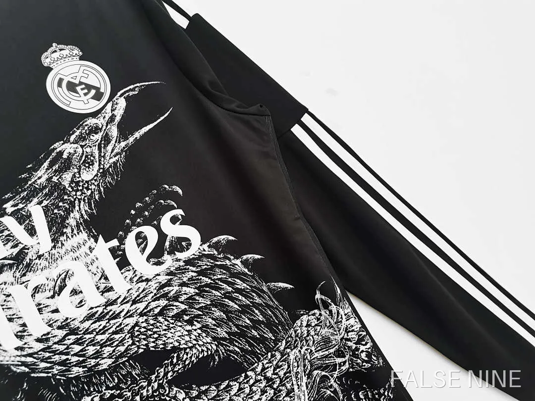 14/15 Real Madrid away Long sleeved retro Fan version, photo 5