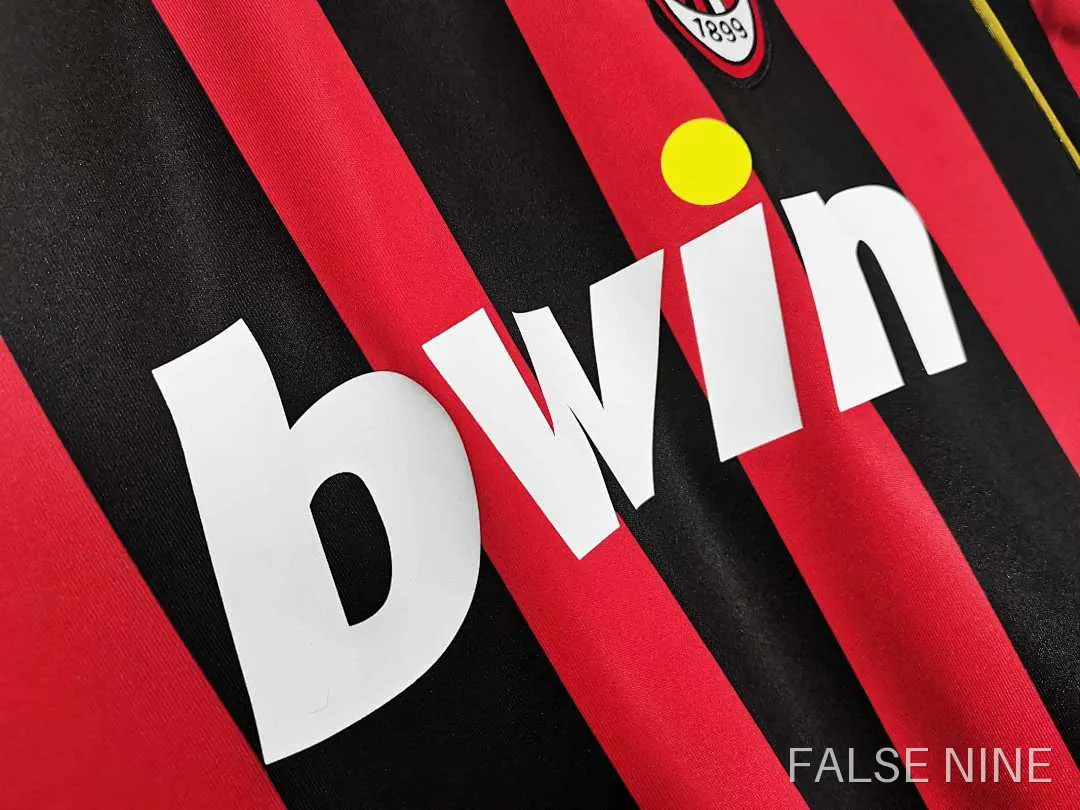 AC Milan 2006/07 Home Long Sleeve Jersey (Retro Fan Version), photo 9