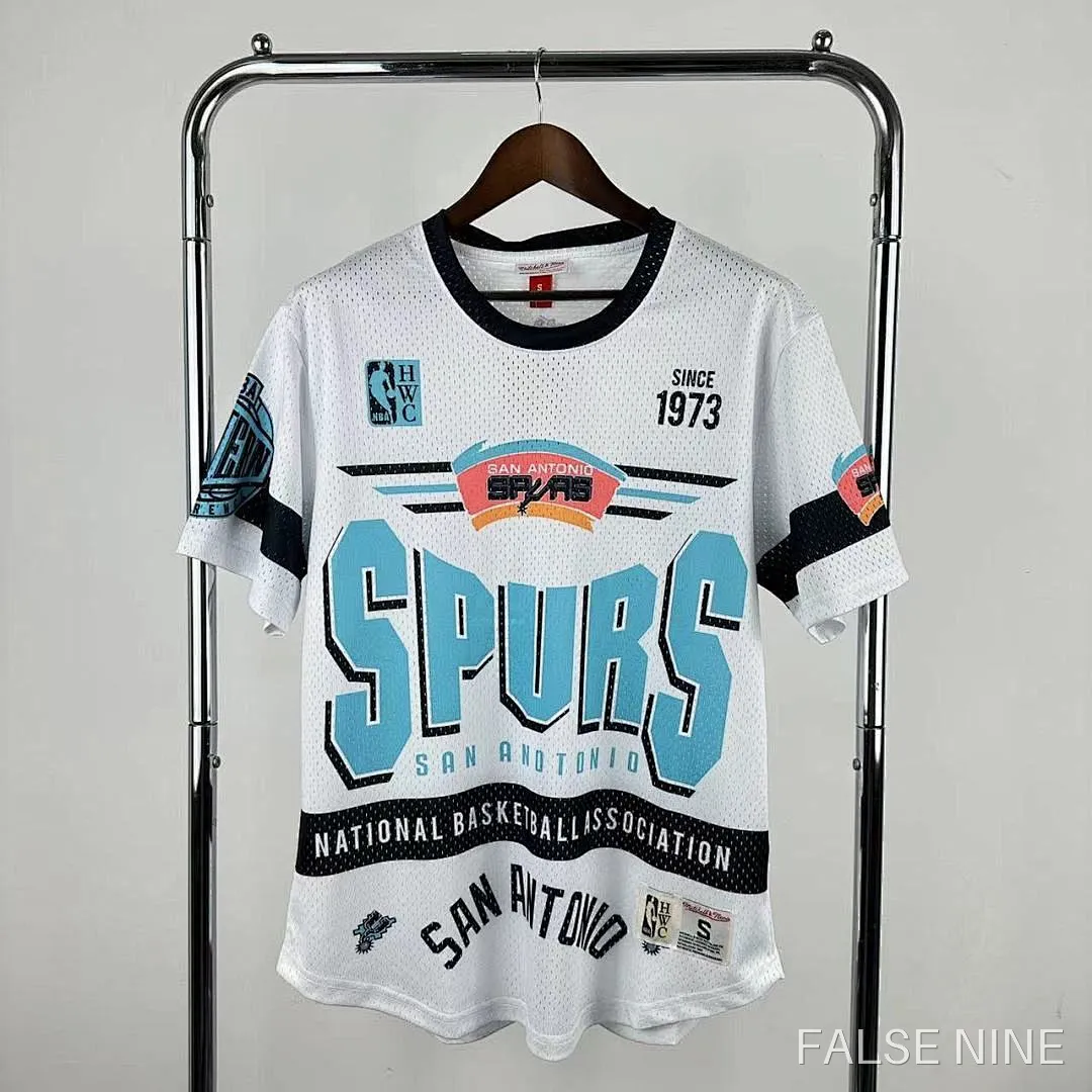 San Antonio Spurs 25-26 Retro Short Sleeved Shirt, photo 1