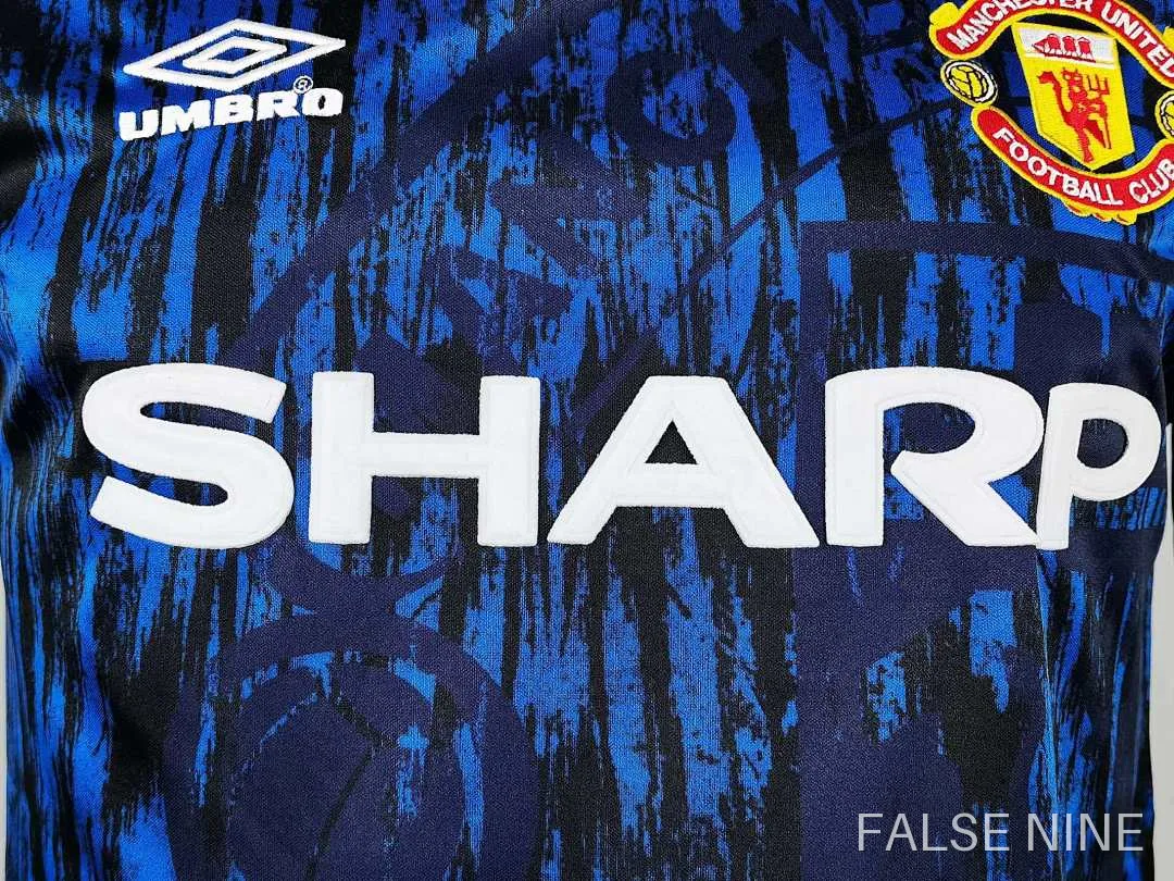 Manchester United 1992-93 Away Long Sleeve Retro Jersey (Fan Version), photo 6