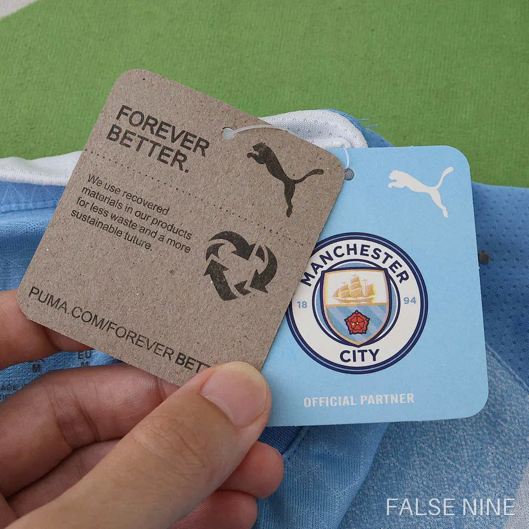 Manchester City 25/26 Home Shirt (Long Sleeve, Player Version), photo 24